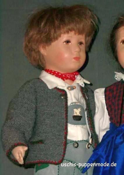 Puppenjanker gestrickt